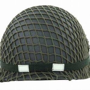 【海外発送】WW2 米軍 M1ヘルメット 内帽・ネット・バンド付 アメリカ軍 精巧複製の画像3