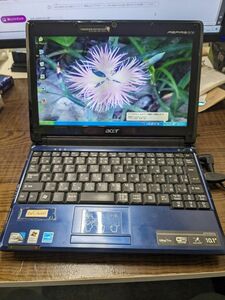 ノートパソコン　acer aspire one zg8