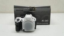 PENTAX ペンタックス K-30 ボディ クリスタルホワイト 000Z647_画像1