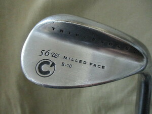 中古品★CRWS GOLF TRIPLESOLE MILLED FACE 56°