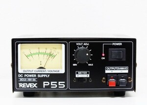 REVEX　P55　DC1.5～15V可変式　トランス式　安定化電源