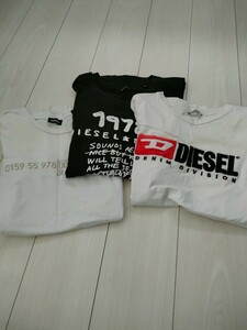 DIESEL　Tシャツ　ディーゼル　3枚セット