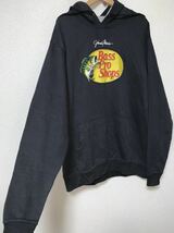 激レア 00's Bass Pro shops スウェットパーカー 企業 ロゴ 90's 80's 70's McDonald's BELL Apple BURGER KING_画像2