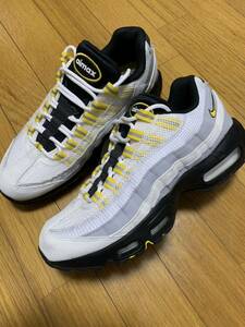 新品 未使用 タグ付き NIKE AIR MAX 95 ESSENTIAL イエロー DQ3982-100 ナイキエアマックス95 SIZE25 US7 00's 90's airmax97