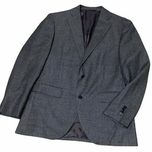 ■スーツカンパニー／THE SUIT COMPANY ■ウール素材織地 シングル2個ボタン テーラード ジャケット メンズ 175cm-40Drop