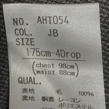■スーツカンパニー／THE SUIT COMPANY ■ウール素材織地 シングル2個ボタン テーラード ジャケット メンズ 175cm-40Drop_画像5