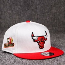 NBA シカゴ ブルズ Chicago Bulls NEWERA 野球帽子 ニューエラ キャップ6299_画像1