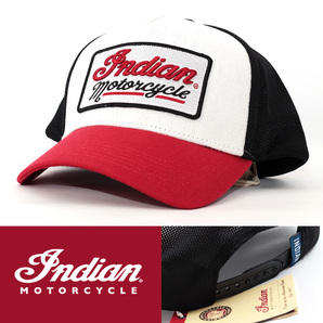 メッシュキャップ 帽子 メンズ インディアン モーターサイクル Indian Motorcycle High Profile Trucker マルチ 2861342 USA
