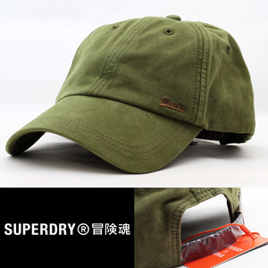 ローキャップ 帽子 メンズ SUPERDRY 冒険魂 Vintage Emb Cap オリーブ 18381405 ヨーロッパ イギリス ブランド