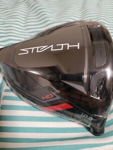 最安値【新品未使用】テーラーメイド ステルスHD 10.5 ドライバー ヘッドのみ　TaylorMade　stealth 10.5度 ゴルフ　PING タイトリスト　　