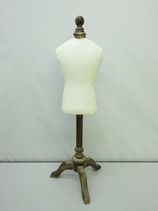 *sz1303 necklace torso canvas white accessory stand Mini mannequin stylish display photograph photographing . shop *