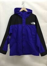 20231117【THE NORTH FACE 】ノースフェイス マウンテンライトジャケット GORETEX ナイロンジャケット ジャケット L ブルー NP62236_画像2