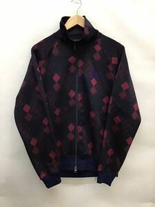 20231109【needles】ニードルス ニードルズ Track Jacket Poly Jq トラックジャケット ジャージ S ネイビー 総柄 LQ224