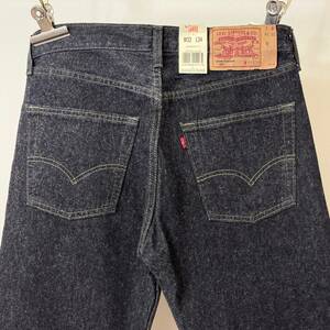 希少《 Dead Stock / England / 先染め 》80s 90s デッド【 Levi's 501 ビンテージ 黒 ブラック デニム W32 英国製 イングランド製 】