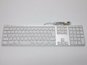 【M85】動作OK★ Apple USBキーボード テンキー付き A1502 MB110J/B