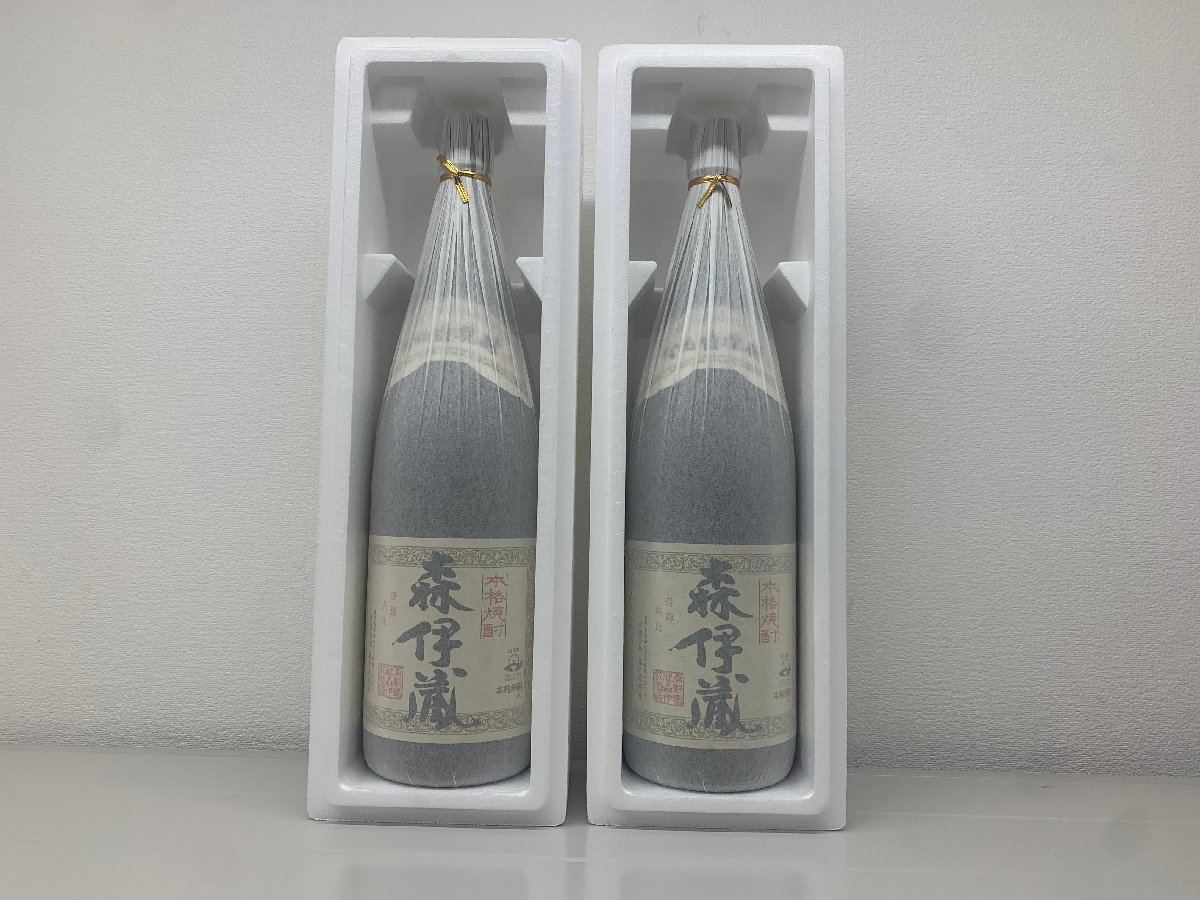 ランキング2022 森伊蔵 一升瓶 1800ml ２本セット 新品、未開封 焼酎