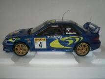 美品★AUTOart オートアート 1/18 スバル インプレッサ WRC 1997 モンテカルロ #4 リアッティ/ポンズ★SUBARU IMPREZA _画像5