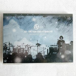 AA= 初回限定盤 [Blu-ray + CD + BOOKLET] LIVE from story of Suite#19 ブルーレイ　エーエーイコール 上田剛士 恵比寿リキッドルーム