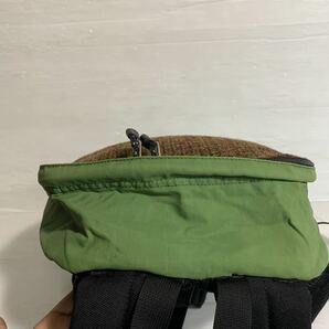 SIERRA DESIGNS シエラデザイン × Harris Tweed ハリスツイード 60／40 ロクヨンクロス 緑 デイバック リュックサック グリーンの画像10