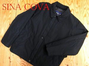 ★シナコバ SINACOVA★メンズ ナイロンジップジャケット ワンポイントワッペン付き★R51105037A