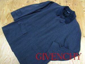 ★ジバンシィ ジバンシー GIVENCHY★メンズ ウールステンカラーコート 襟コーデュロイ★R51119014B