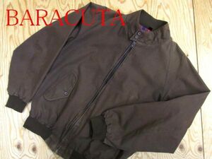 ★バラクータ BARACUTA★メンズ Ｇ-9 スウィングトップ ジップブルゾン ブラウン★R51126015A