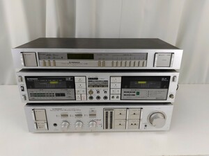 PIONEER パイオニア A-Y9 プリメインアンプ/CT-Y8W カセットテープデッキ/F-Y7 チューナー オーディオ