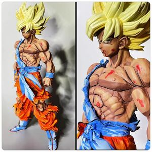 一番くじ ドラゴンボール オムニバスBRAVE C賞 孫悟空 リペイント 二次元彩色 2D DRAGON BALL SON GOKU figure MASTERLISE フィギュア