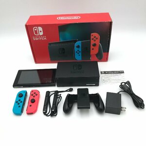 FUR【ジャンク】欠品有 任天堂 新型Nintendo Switch Joy-con(L)ネオンブルー/(R)ネオンレッド 不具合有【034-231102-SM-05-FUR】