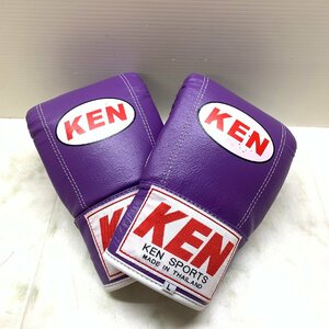 MIN【中古品】 MSMS KEN SPORTS ボクシング グローブ ミット打ち 練習用 〈127-231109-MK-1-MIN〉