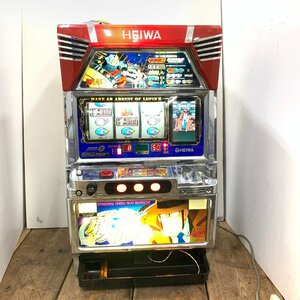 MIN【現状渡し品】 MSMK HEIWA ルパン三世 主役は銭形 パチスロ スロット 実機 4号機 〈96-231110-MS-4-MIN〉