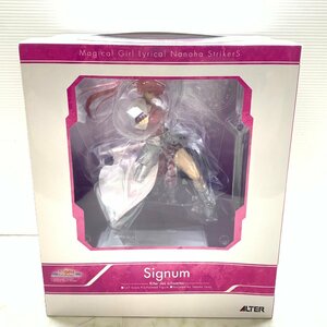 MIN【中古品】 MSMO アルター 魔法少女リリカルなのは StrikerS シグナム 1/7スケールフィギュア 〈53-231122-YF-3-MIN〉