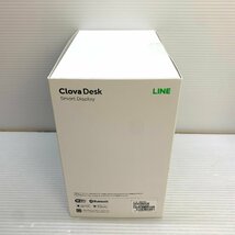 MIN【未使用品】 MSMK Clova Desk Smart Display ホワイト クローバーデスク 画面付きスマートスピーカー 〈96-231121-SS-2-MIN〉_画像2