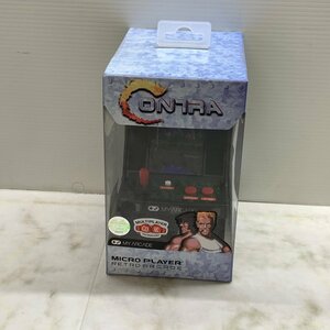 MIN【未使用品】 MSMG レトロアーケード 魂斗羅 CONTRA MICRO PLAYER RETRO ARCADE DGUNL-3280J 〈23-231122-CN-7-MIN〉