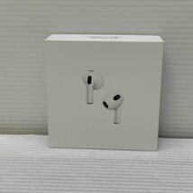 MIN【中古品】 MSMK Apple AirPods 第3世代 MME73J/A 2021年モデル MagSafe対応 〈93-231124-YF-10-MIN〉_画像1