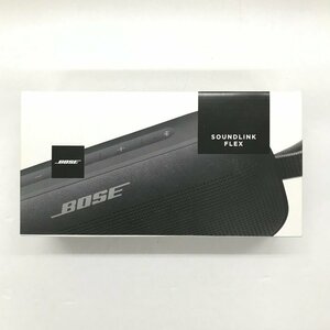 FUR【現状品】未開封 Bose(ボーズ) SoundLink Flex Bluetooth Speaker ブルートゥーススピーカー ブラック【097-231125-SM-01-FUR】