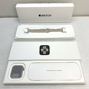 MIN【中古美品】 MSMK Apple Watch SE(GPSモデル) MR9U3J/A 40mm スターライトスポーツバンド 〈96-231128-SS-3-MIN〉