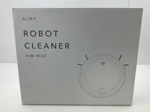 【TAG・未使用】☆AiMY エイミー ロボット掃除機 ロボットクリーナー AIM-RC32 ホワイト☆100-231114-SS-35-TAG