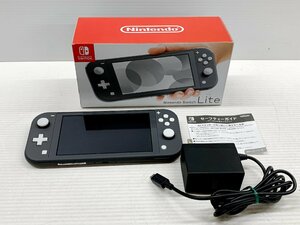 IZU【中古品】 Nintendo Switch Lite ニンテンドースイッチライト 本体 グレー 〈034-231121-KM-29-IZU〉