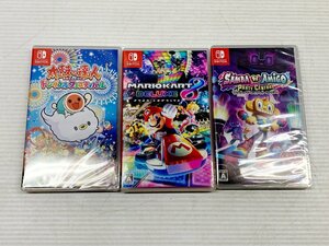 IZU【中古品】 Nintendo Switch ソフト まとめ売り 太鼓の達人/マリオカート/サンバDEアミーゴ 〈029-231129-KM-02-IZU〉