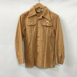 TEI【現状渡し品】 SEDGEFIELD 70S 80S ヴィンテージ VINTAGE MADE IN USA アメリカ製 ベージュ ワークシャツ 〈145-231102-YO-18-TEI〉