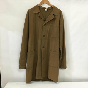 TEI【中古品】 OTAVAN チェコ軍 ミリタリーコート ショップコート コットン ブラウン ヘリンボーン MILITARY 〈145-231115-YO-16-TEI〉