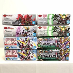 TOM【中古美品】 SDガンダム プラモデル 8点セット νガンダム 劉備ユニコーンガンダム 他　　 〈58-231119-HS-6-TOM〉