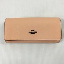 TEI【中古美品】 COACH コーチ 財布 58307 フラップウォレット 収納袋付き 美品 〈181-231119-MK-15-TEI〉_画像2