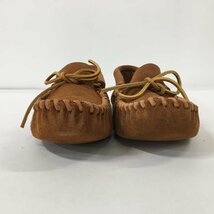 TEI【中古品】 MINNETONKA 703 ミネトンカ ブラウン 25.5cm 箱付 メンズ レディース モカシン スリッポン 〈165-231120-YO-24-TEI〉_画像3