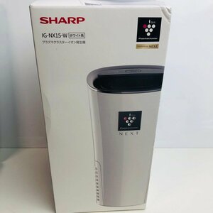 ICH【未使用品】 未開封 SHARP シャープ プラズマクラスター イオン発生器 IG-NX15-W ホワイト系 2023年製 〈106-231123-aa-2-ICH〉