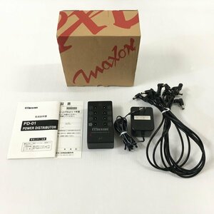 TEI【現状渡し品】 MAXON PD01マクソン パワー・ディストリビューター 〈114-231126-MK-9-TEI〉