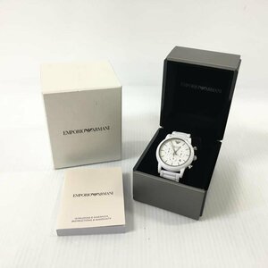 TEI [использовали товары] Emporio Armani AR1499 Ceramica Quartz White Armani Watch Men &lt;197-231130-at-1-Tei&gt;