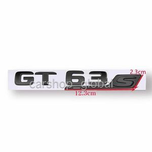 メルセデスベンツ AMG GT 4ドアクーペクラス GT63s リア トランクエンブレム マットブラック ステッカー X290 63s/53/43等