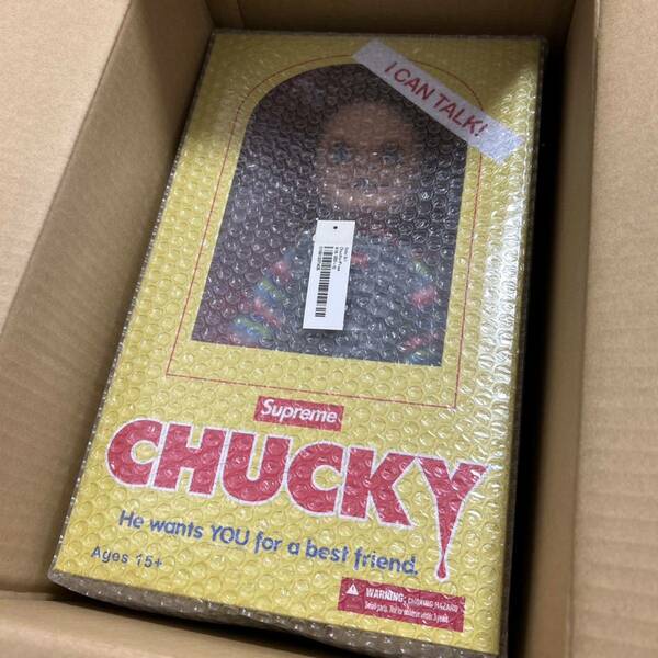 新品 Supremeシュプリーム Chucky doll チャッキー ドール フィギュア ぬいぐるみ 人形 box logo ボックスロゴ 20AW 20FW 2020FW 2020AW